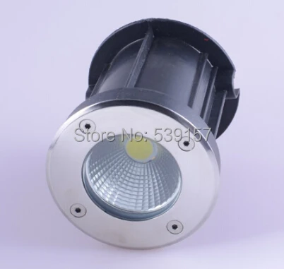 Nemokamas Pristatymas 10W Šiltai Balta/Šaltai Balta LED, COB požeminės šviesos,led embedded grindų žiburiai AC85-265V