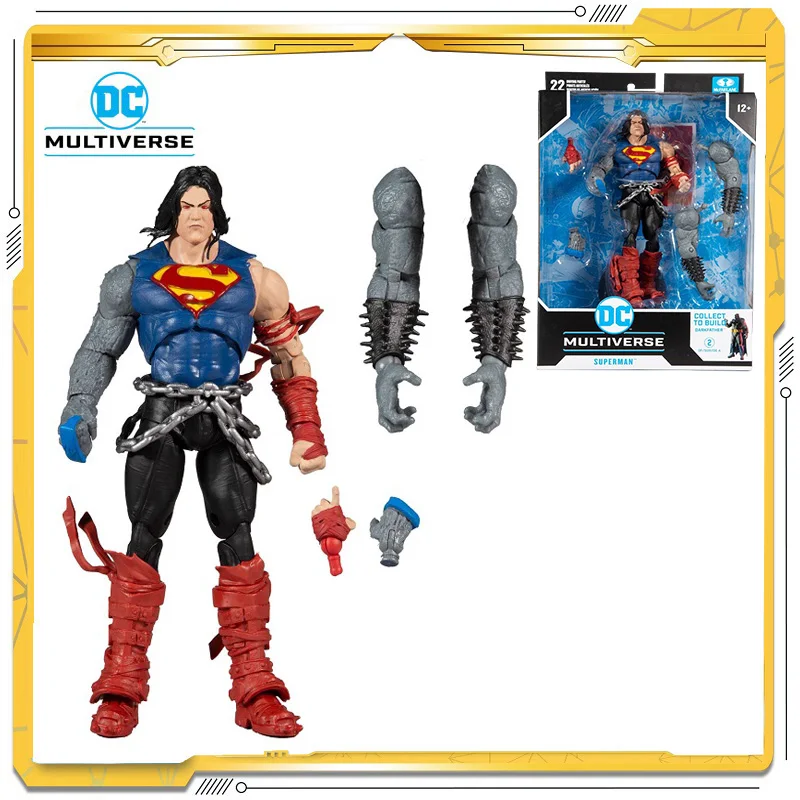 7inch Mcfarlane DC Supermenas Modelis Žaislinių figūrėlių, Žaislai Vaikams, Dovana Sandėlyje