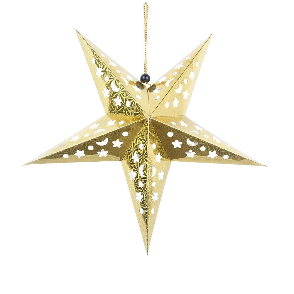 Star Popierius Žibintai Kalėdų Kabančios Lempos Atspalvis Šviesos lempų gaubtų Decorationsornament 3D Žibintai Miegamasis Medžio Lubų Starsplanet