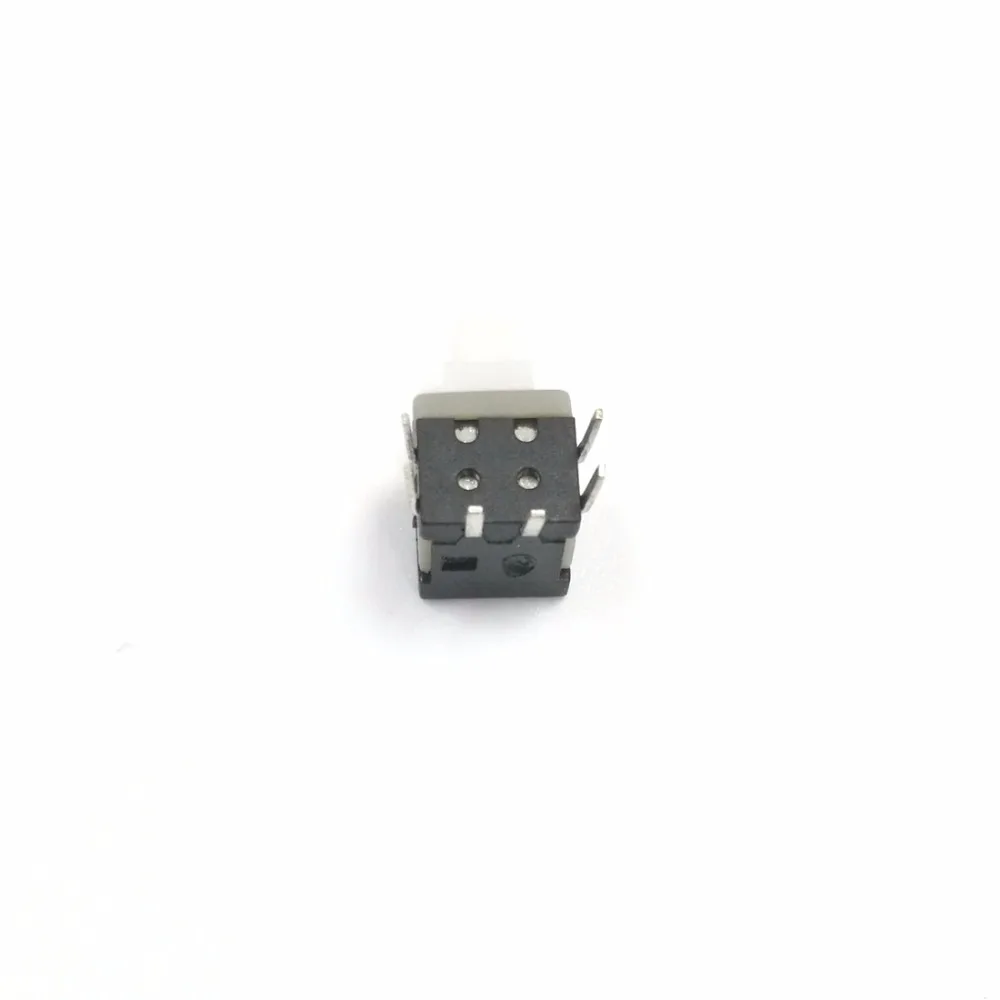 50pcs 5.8*5.8 mm save/ne užrakinimo jungiklis 6 smeigtukai mygtukas pagrindinis jungiklis plastiko jungiklis