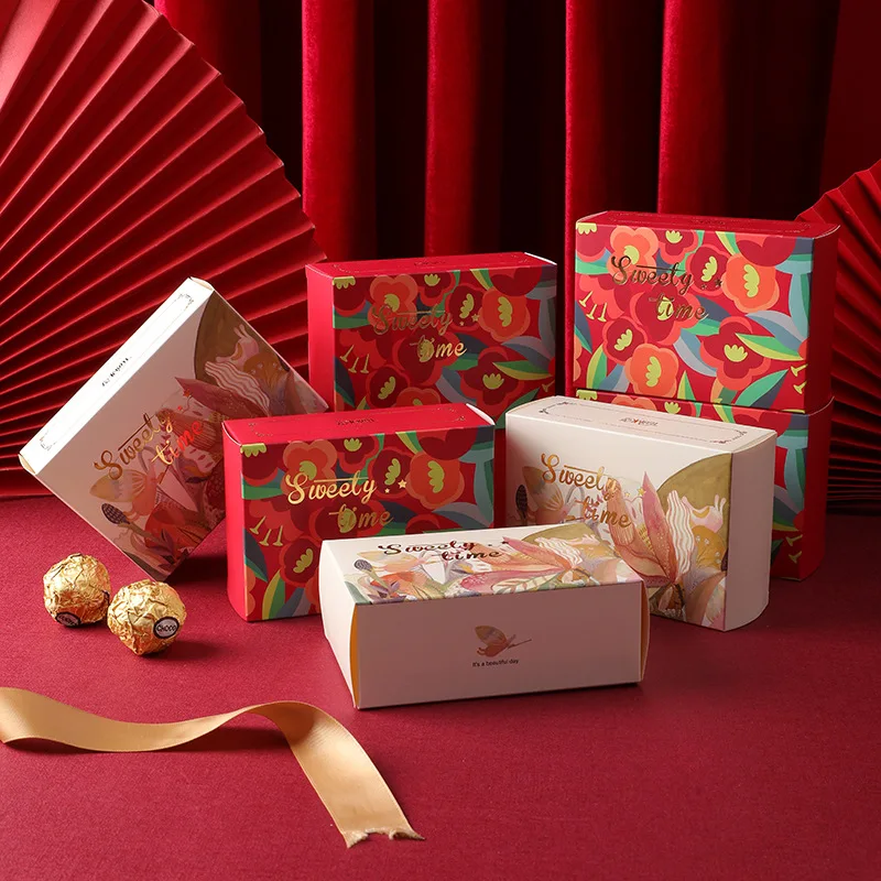 Naujas Kinijos Vestuvių Saldainių Dėžutė Asmeninį Gėlių, Dovanų Dėžutėje Gimtadienio, Vestuvių Dovanos Svečiams Kūdikių Dušai