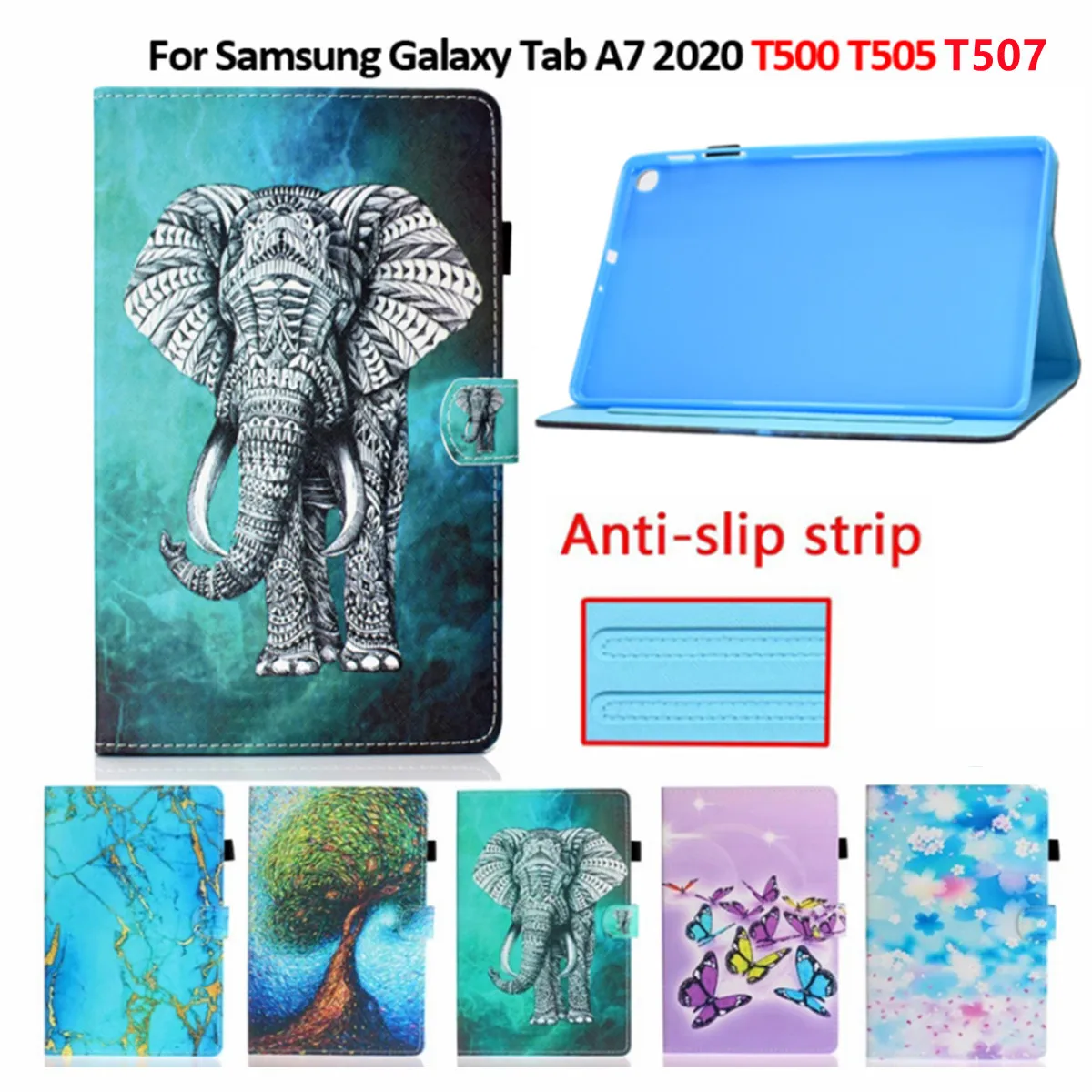 Dažytos Dramblio Tablet Case For Samsung Galaxy Tab A7 10.4