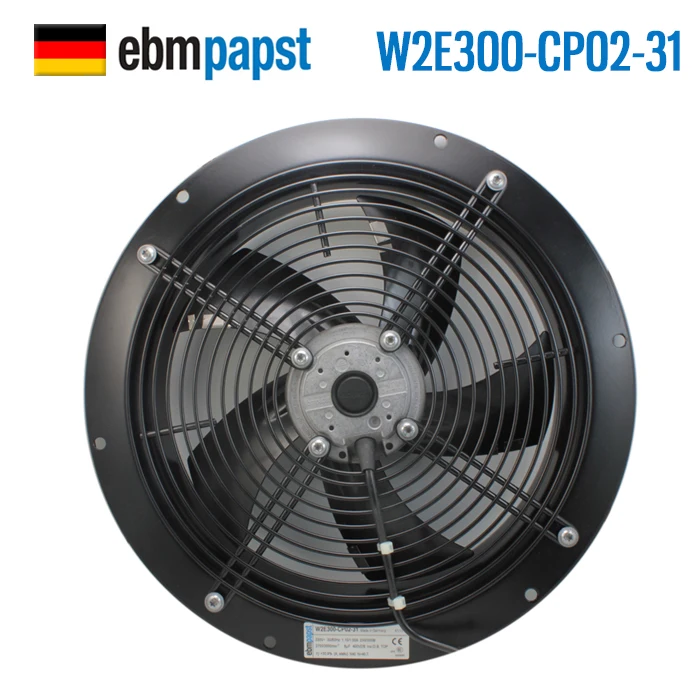 originalus visiškai naujas W2E300-CP02-31 220V 1.10/1.55 A ašinis ventiliatorius