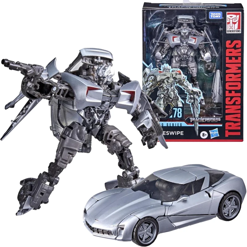 Hasbro Transformers Žaislas Studio Serija SS78 Liukso Klasės nugalėtųjų Kerštas Sideswipe Veiksmų Skaičiai Modelio Surinkimo Žaislą Dovanų