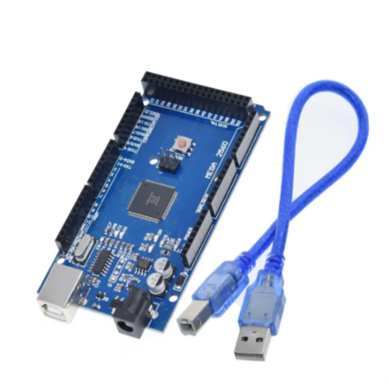 Naujausia Mega 2560 R3 Mega2560 REV3 (ATmega2560-16AU CH340G) Valdybos, USB Kabelis suderinamas su arduino