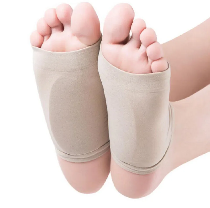 HANRIVER Arka parama pad silikono plokščių plokščių pėdų 8 vyrų ir moterų masažas pėdų kilimėlis korekcinių vidpadžiai
