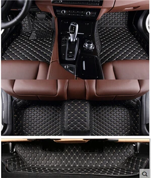 Geros kokybės! Custom specialių automobilių grindų kilimėliai Lincoln Navigator 7 sėdimos vietos 2022-2018 patvarus, atsparus vandeniui kilimai,Nemokamas pristatymas