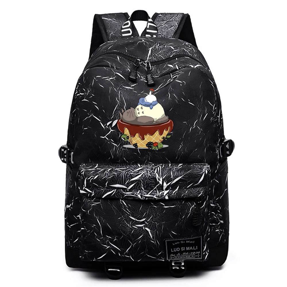 Anime Mano Kaimynas Totoro Kuprinė Kuprinę Unisex Atsitiktinis Aukštos Kokybės Packsack Mochila Studentų Teenger Kelionės Nešiojamojo Kompiuterio Krepšys