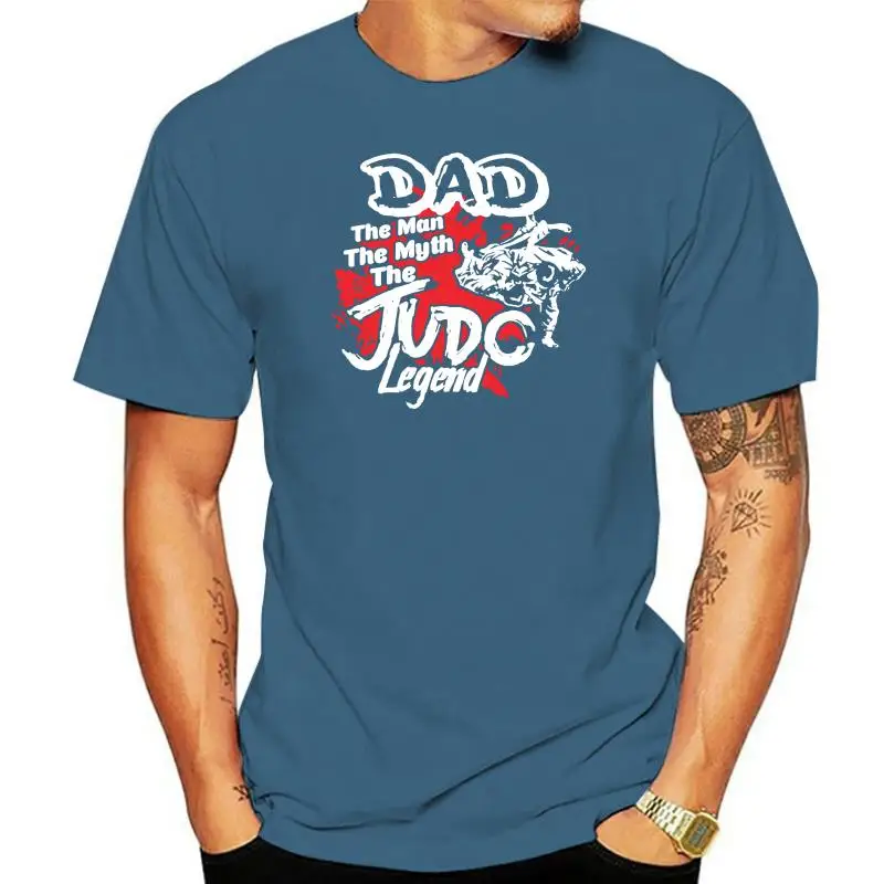 Tėtis Dziudo Legenda Standartinis Vyrai Komforto Minkšta T-Shirt