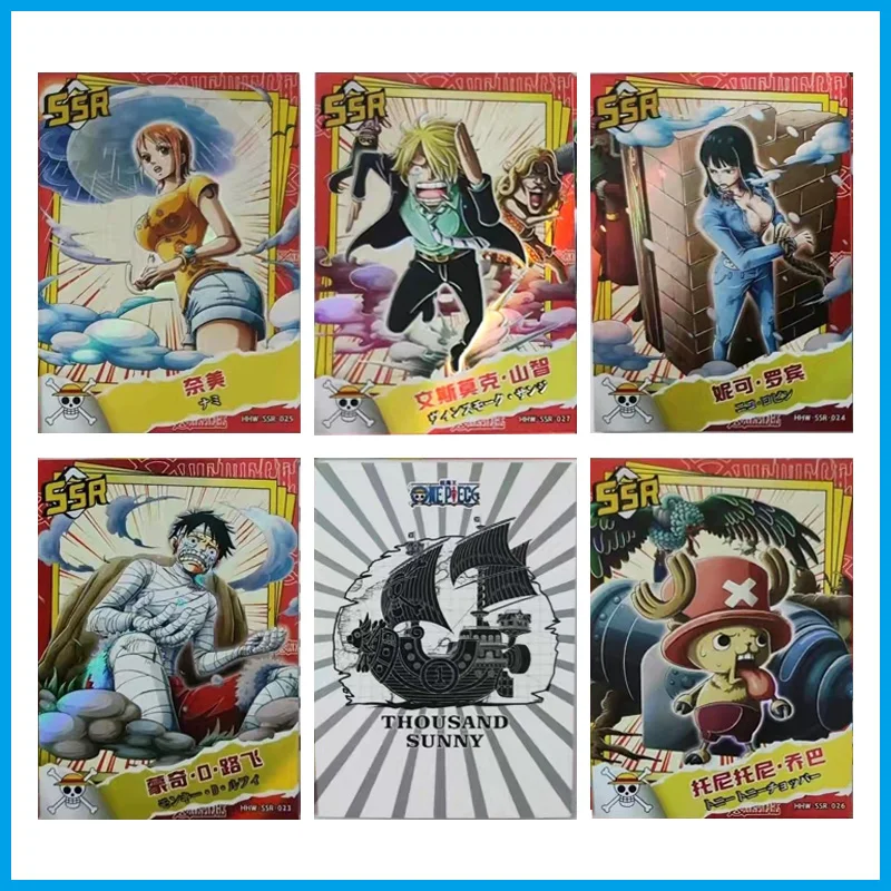 VIENAS GABALAS Kortelės Luffy Nami Sanji Įdegio Anime personažai UR SSR surinkimo Žaidimas kortelės Kalėdų Gimtadienio dovanos Vaikų žaislai