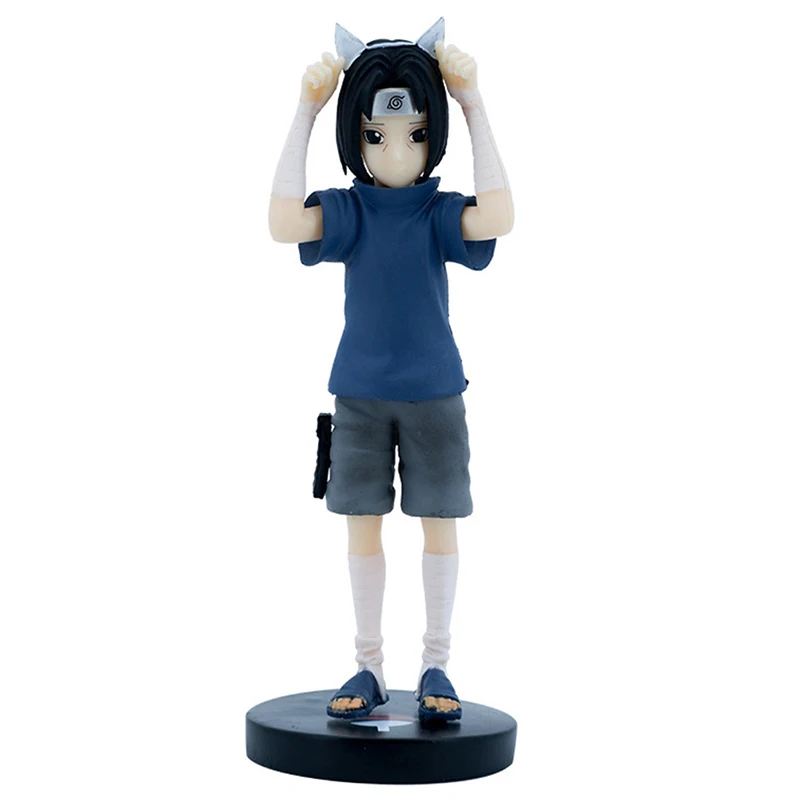 Anime Naruto Shippuden Pav 15cm Vaikystės Uchiha Itachi Veiksmų Skaičiai PVC GK Modelis Kawaii Surinkimo Žaislai Dovana
