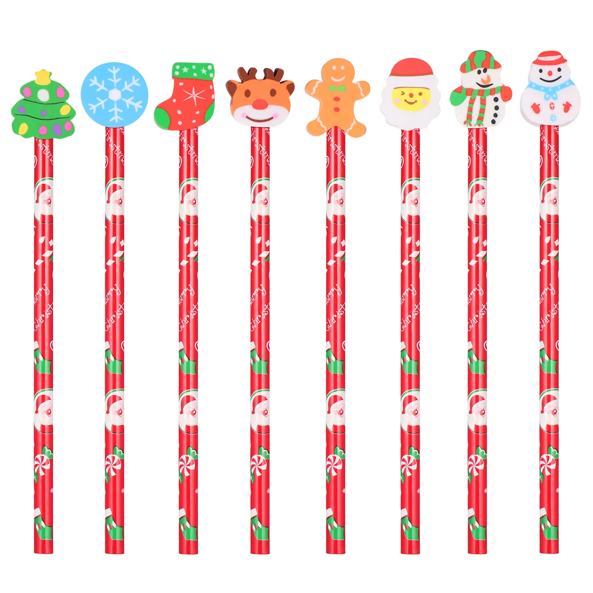 24 Vnt Pieštukai Kalėdų Tema Animacinių filmų Stacionarių Įrankiai Vaikai Pieštukai Kalėdų Šalis