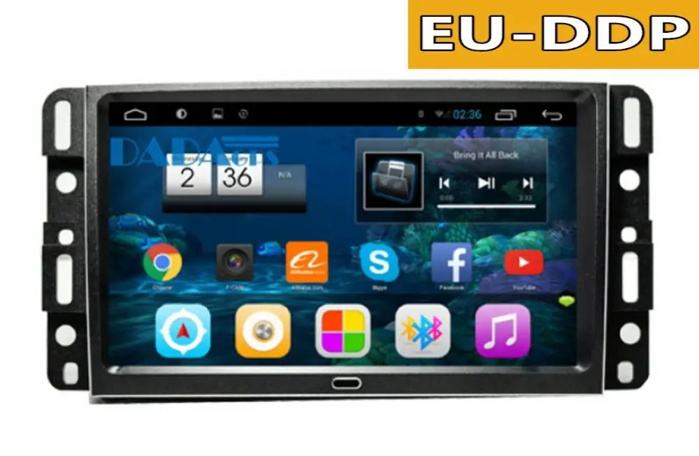 Android 6.0 7.1 Automobilio Radijo, GPS Navigacija Buick Enclave 