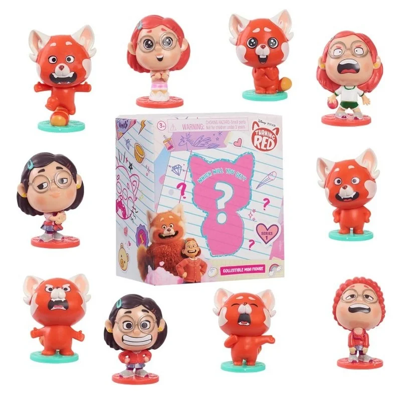 Naujos Tekinimo Raudona Mystery Box Anime Duomenys Kawaii Lokys Lėlės Aklas Dėžės Mystery Box Mielas Animacinių filmų Gyvūnų Dovanas Vaikams Modelio Žaislas