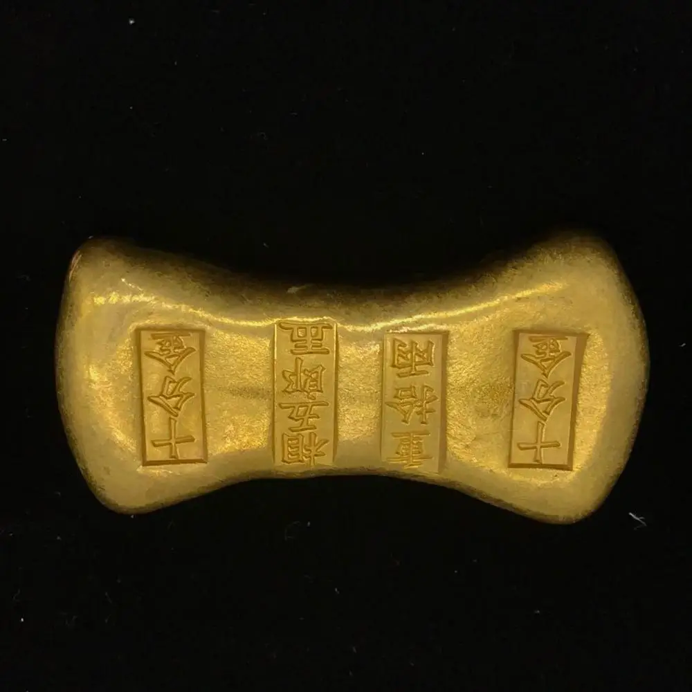 Prabangus antikvarinis vėduoklės formos aukso juosta apdailos amatai