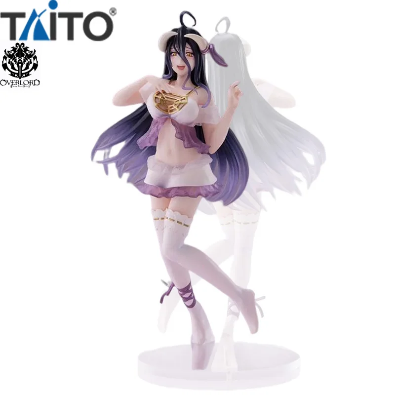 TAITO Coreful Originalus OVERLORD 4 Albedo Pižama Ver. 180MM PVC Anime OVERLORD Veiksmų Skaičiai Modelio Apdailos Žaislų Kolekcija