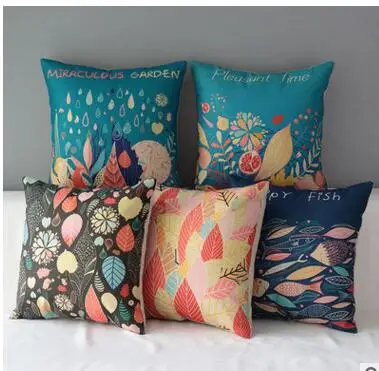 abstraktus gėlių spausdinti pagalvėlė padengti dekoratyvinės aikštės mesti pagalvę padengti sofos pagalvės užvalkalą juosmens užvalkalas