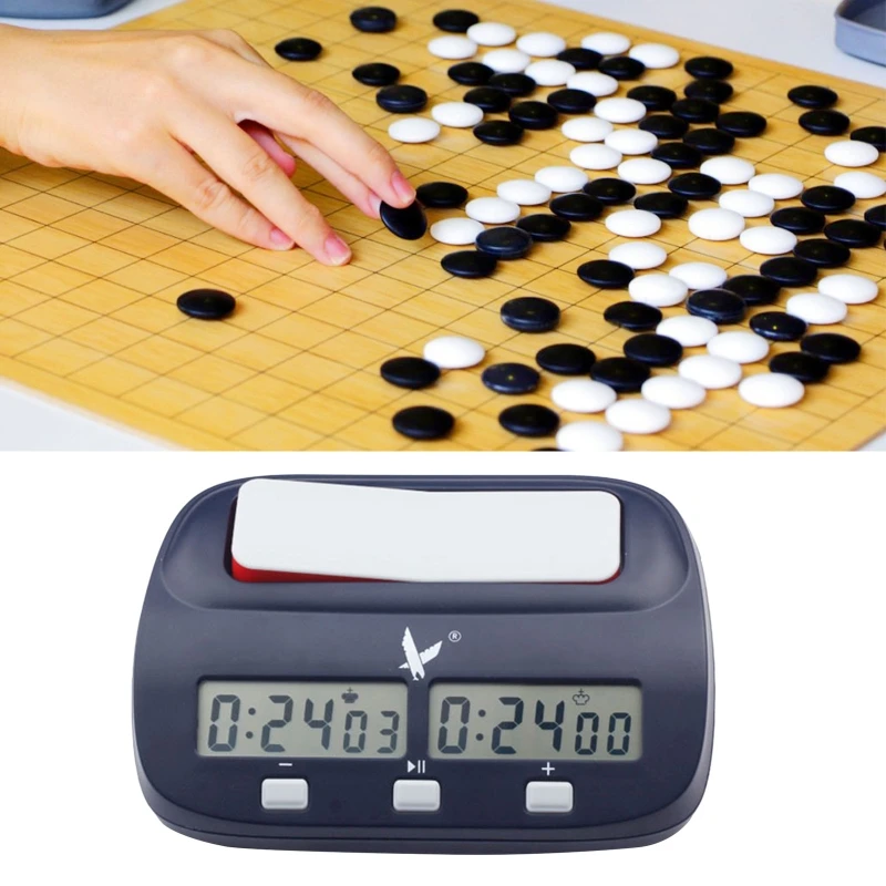 Šachmatų Laikrodžiai, Profesijos Nešiojamas Skaitmeninis Šachmatų Lenta Konkurencijos Suskaičiuoti Iki Skaičiuoti Šachmatai Žaidimai Elektroninis Žadintuvas, Laikmatis 24BD