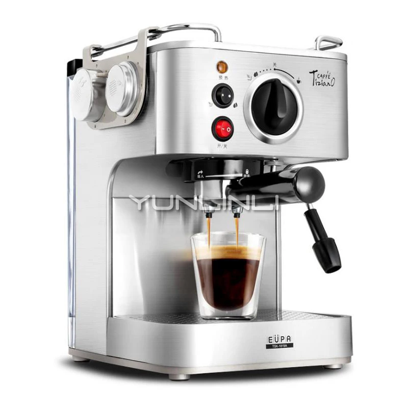 Kavos Aparatas italijos 19 Juosta Pusiau automatinis Pieno Putų Kavos virimo aparatas Rankinis Šlifavimo Espreso kavos Aparatas Cafetera