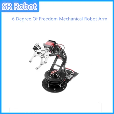 6 Laisvės Laipsnių Mechaninė Roboto Ranka Su Base/Remote Control/App Kontrolės/6 DOF Robotci Manipuliatorius Gali Grap 300g/500g