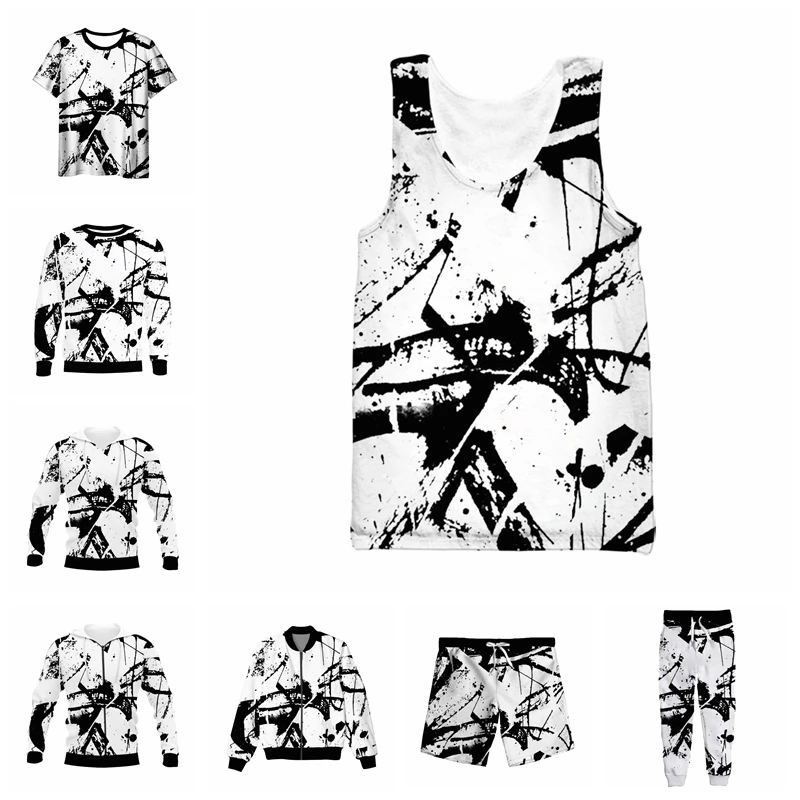 vitinea Naujas 3D Full Spausdinti GRUNGE KELIONĘ T-shirt/Palaidinukė/Zip Hoodies/Plona Striukė/Kelnės Keturis Sezonus Atsitiktinis