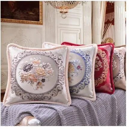Europos žakardinės pagalvėlės dangtis užvalkalas derliaus dekoratyvinių pagalvių užvalkalus namų puošybai