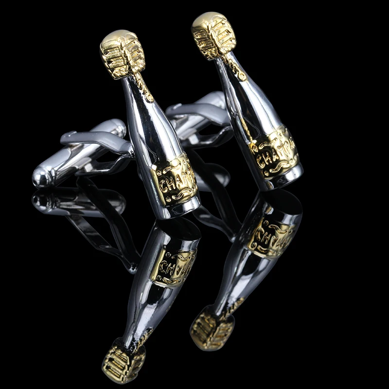 Entuziastingai šalies gyvenimo elementų Šampano Butelį Lieknas fleita formos Sherry vyno taurė Taurė Deriniai stilių rankogalių segtukai