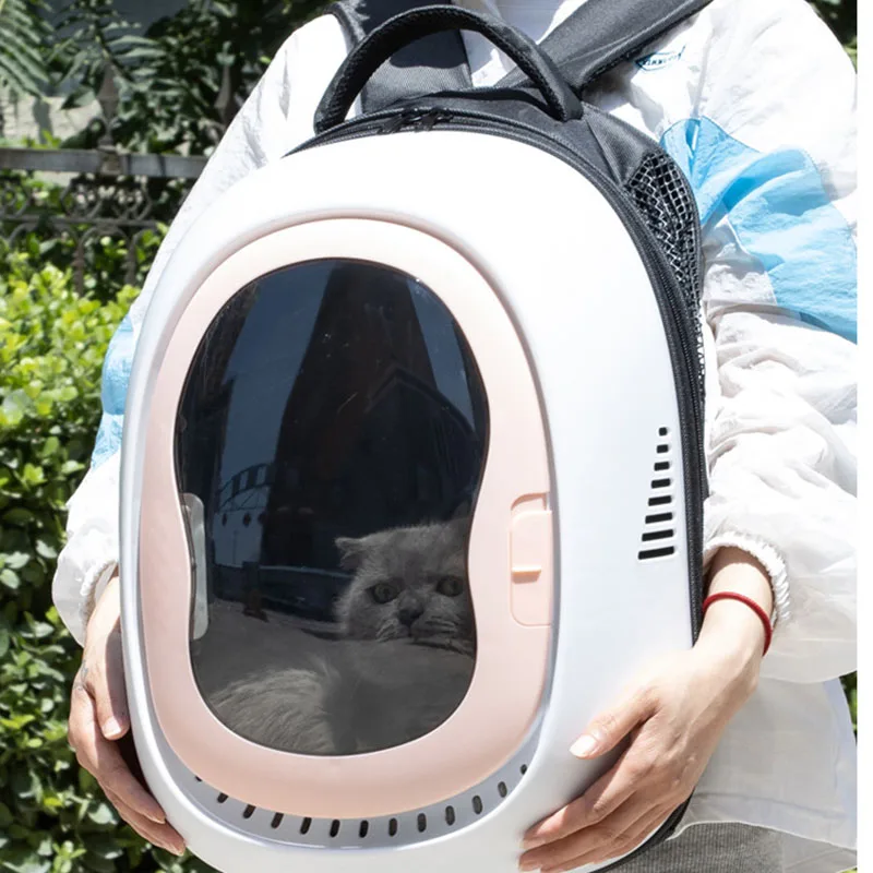 Aukštos Kokybės Langų Kvėpuojantis Kelionės Krepšys Astronautas Kosmoso Kapsulė Naminių Vežėjas Kuprinė Katė Šuo