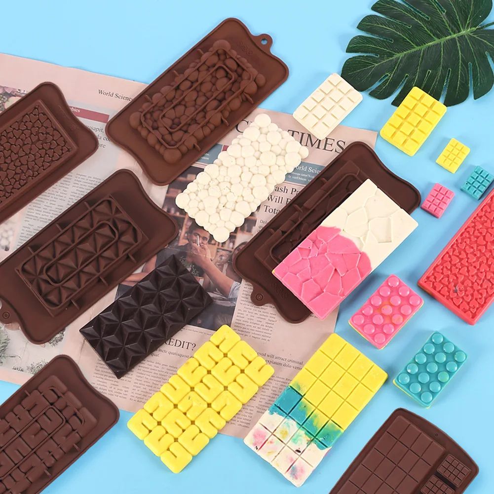 Silikono Šokolado Pelėsių, Šokoladas, Kepimo Įrankiai Non-stick Silikono Tortas Pelėsių Želė ir Saldainių Pelėsių 3D Pelėsių 