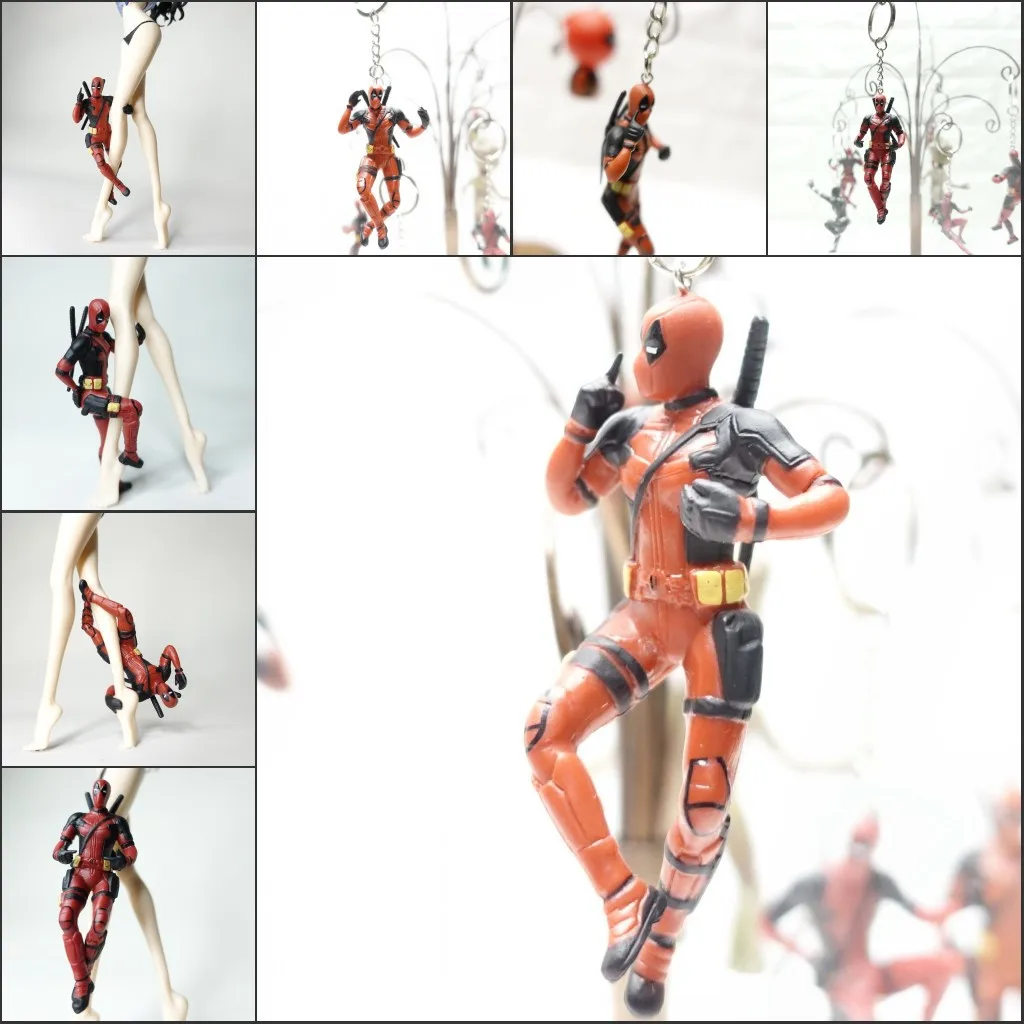 8CM Deadpool Statula Modelio Paveikslas Variantas Kilnojamojo Super Herojai PVC Anime Veiksmų Skaičius, Modelis Mandalorian Žaislai, Dovanos Vaikams