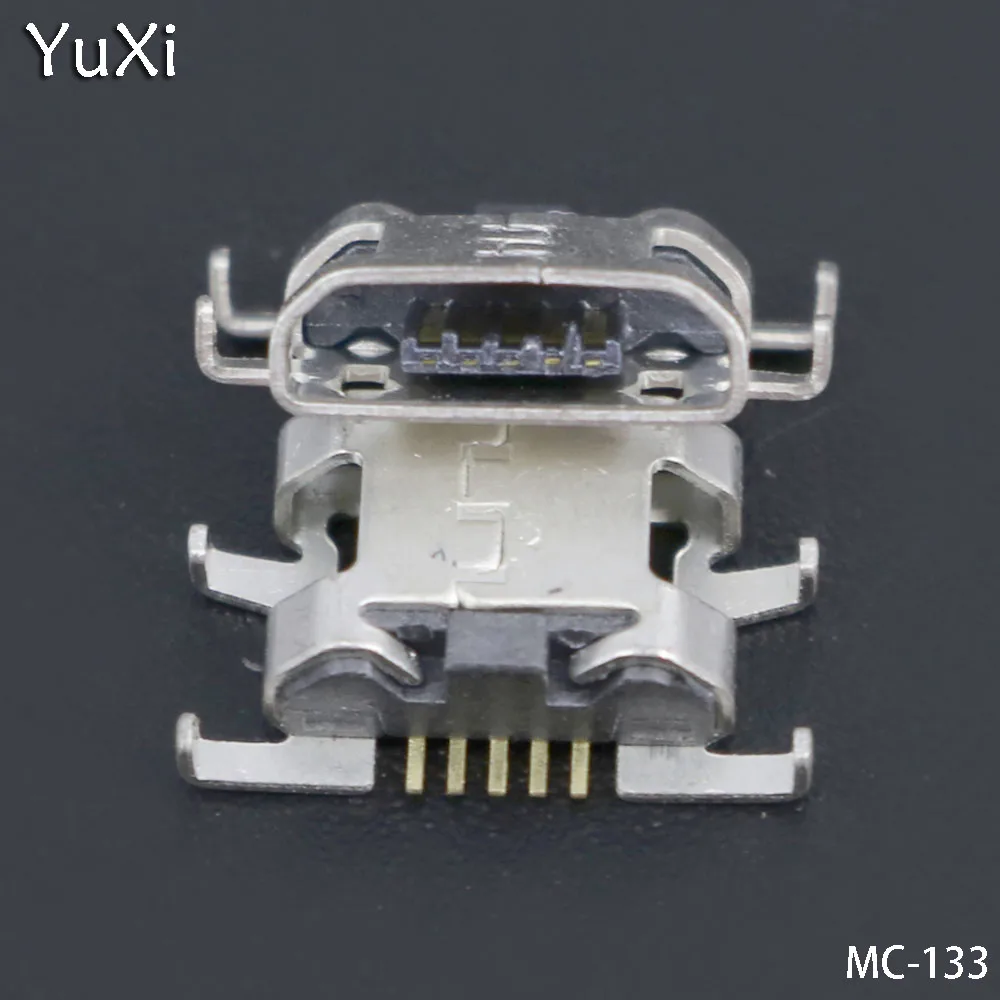 YuXi 2vnt/daug Doogee X5 Pro X5pro 5pin mobiliojo micro mini USB female Jungtis Įkrovimo lizdas Kištukas Jack Lizdas Dokas 5 pin 5pin