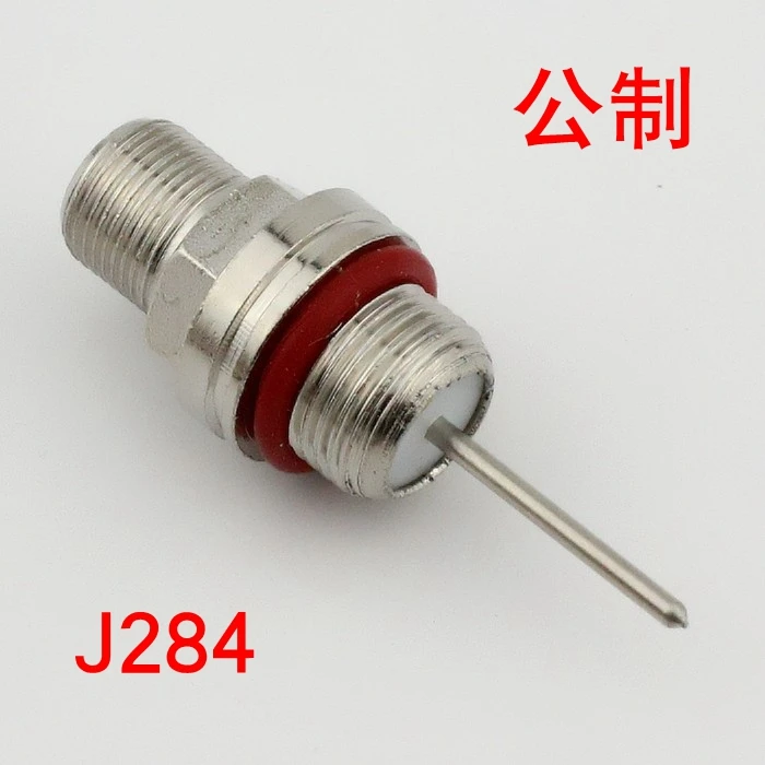 Kabelių filialas kabelio jungtis jungtis rainproof tipo adata F nedidelis daugiabutis F J284 metrinių F kištukas
