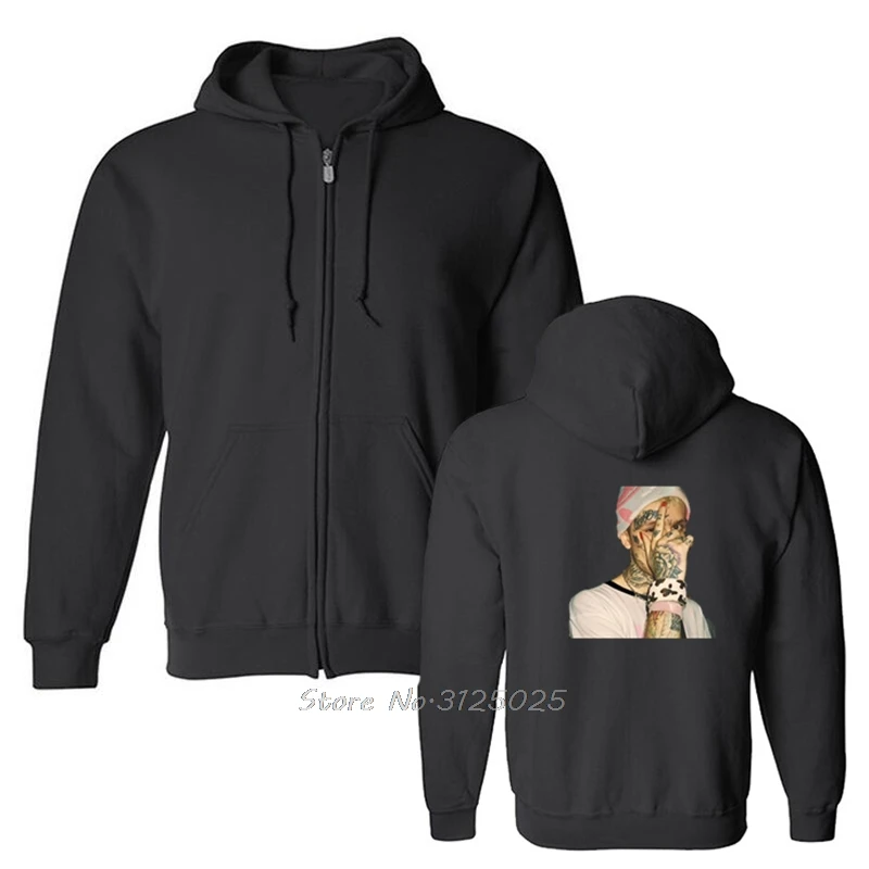Roko Lil Peep Hip-Hop Hoodie Spausdinti Rudens-Žiemos Vyrų Fleece Series Bliuzono Streetwear Juokinga Hoodies