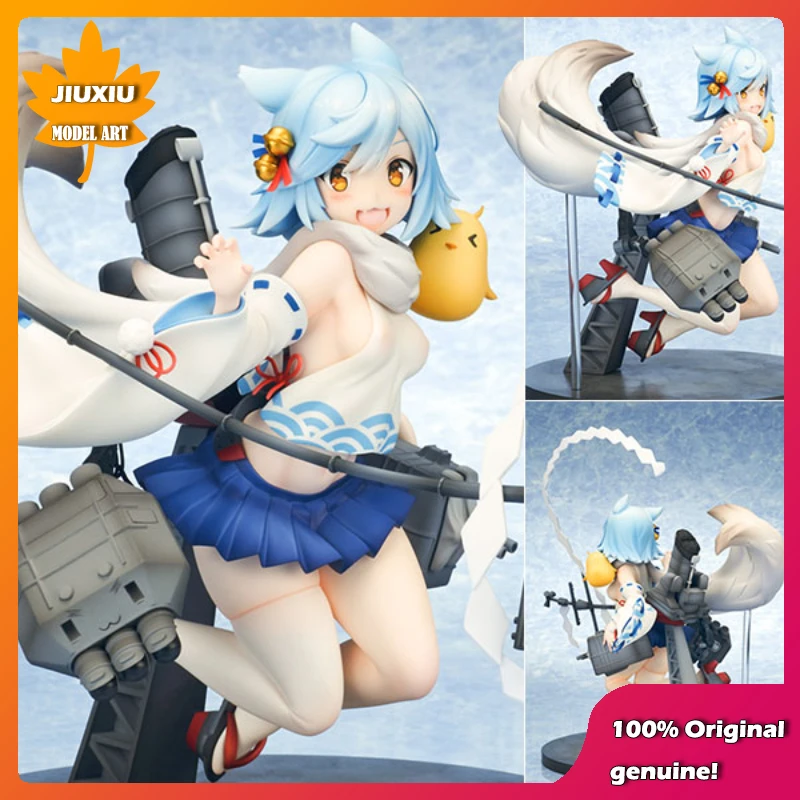 100% Originalas:Anime Azur Lane Fubuki 1/7 PVC Veiksmų Skaičius, Anime Paveikslas Modelis, Žaislai Pav Kolekcijos Lėlės Dovana