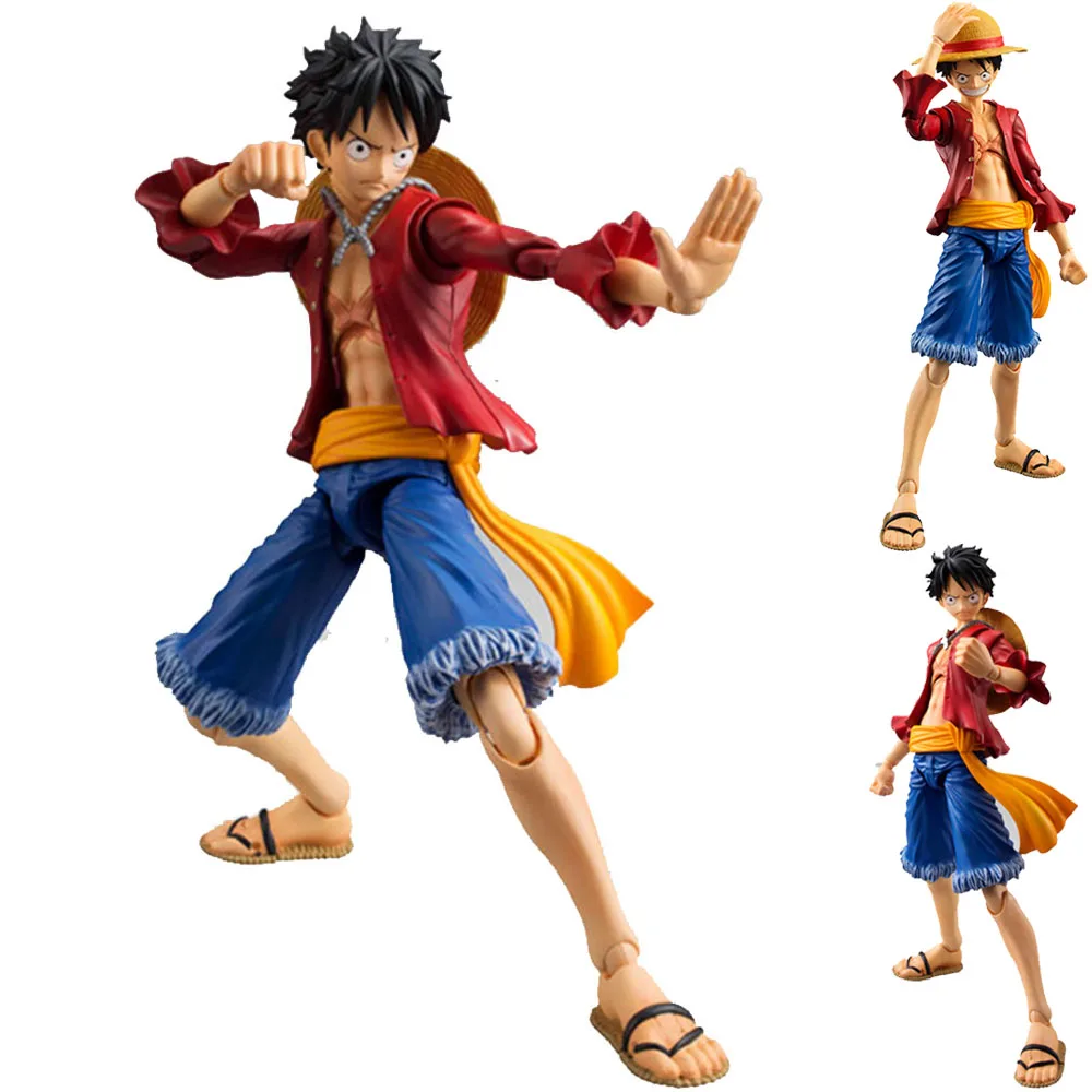 Anime One Piece Luffy Rankų Animacinių filmų Veiksmų Skaičius, Modelis Šiaudų Skrybėlę Vienas Gabalas Gimtadienio Dovana Vaikų Pramogų Zoro Žaislas