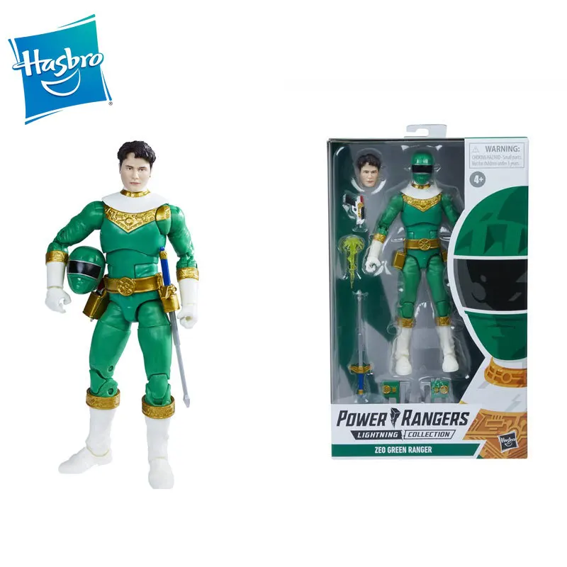 Hasbro Power Rangers Žalia Kariai Aktyviai Bendrų Veiksmų Skaičiai Modelio Originali Anime Duomenys Surinkimo Hobis, Dovanos, Žaislai Vaikams