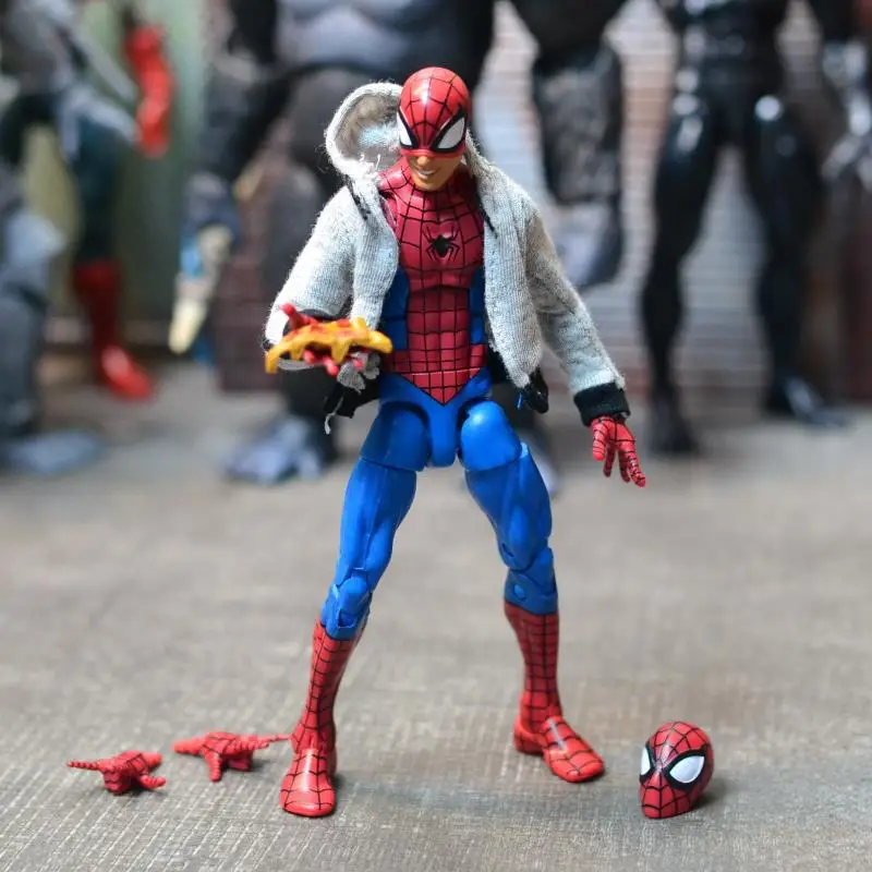 Marvel Spiderman Pav Žaislas Super Hero Serijos Mirtini Nuodai 2 Peter Parker Žudynių 6-colių Kilnojamojo Lėlės Kambarys Papuošalai Kis Dovana