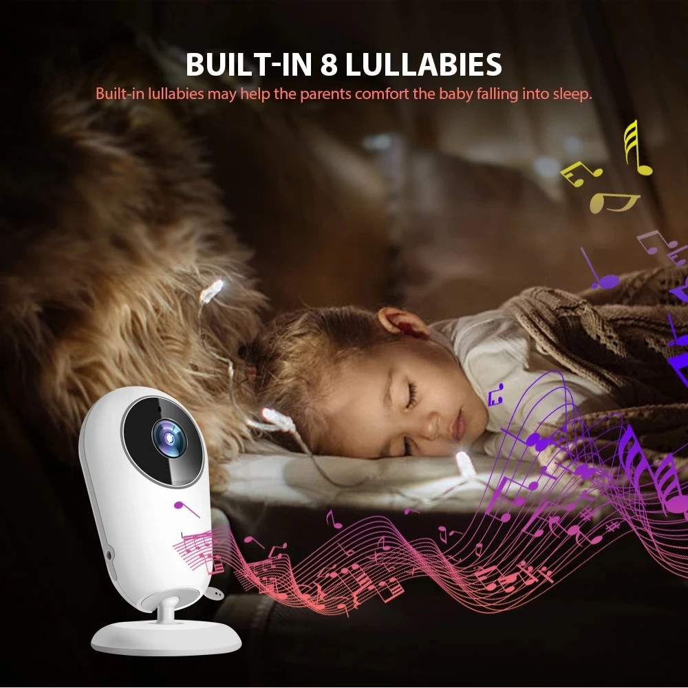 4.3 colių Belaidžio Video Baby Monitor Pavaduotojas nešiojamų Kūdikių Auklė IR LED Naktinio Matymo domofonas Priežiūros Saugumo Kameros