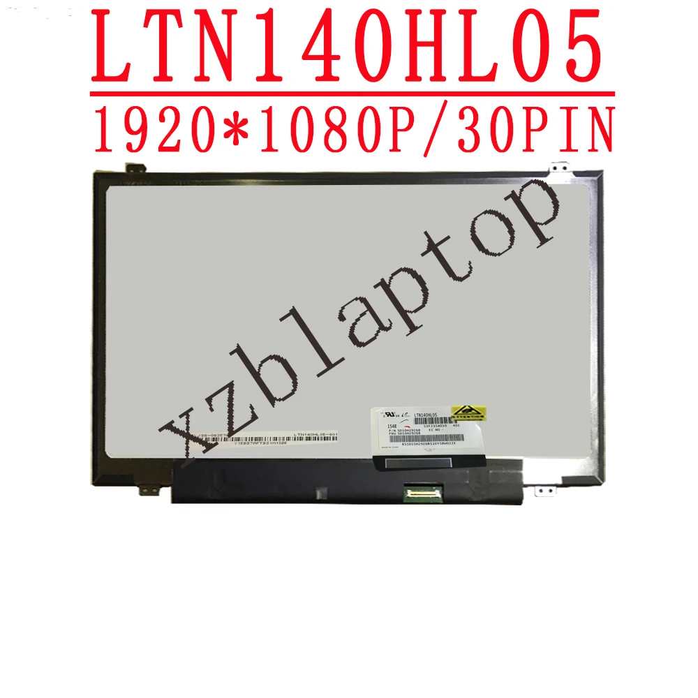 14.0 colių FHD 1920x1080 LCD Ekranas, LED Ekranas Pakeitimo Matrix Laptop LTN140HL05 FRU 5D10H29268