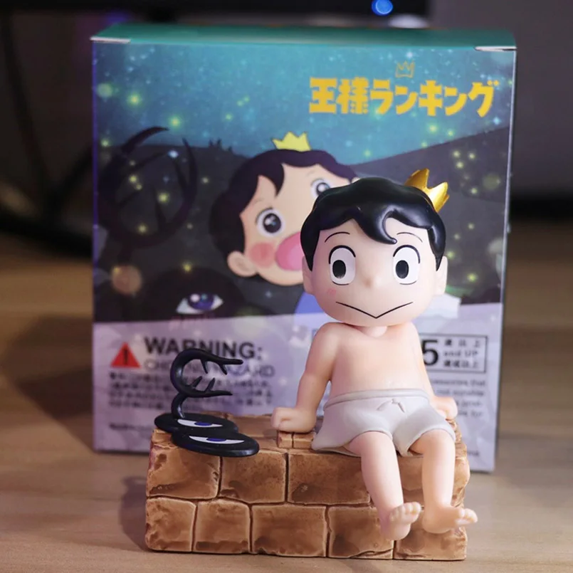 10cm Q versija Anime Karalius reitingą Pav Poggi PVC Veiksmų Skaičius, Kolekcines, žaislai vaikas dovana