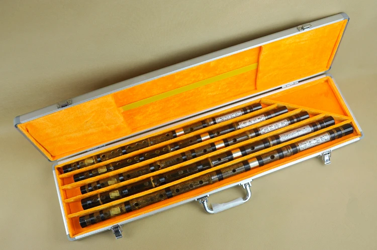 Aukštos kokybės profesionalią kartaus bambuko fleita muzikos instrumentai dizi instrumentos musicais Kinijos flauta vienas rinkinys 5 vnt
