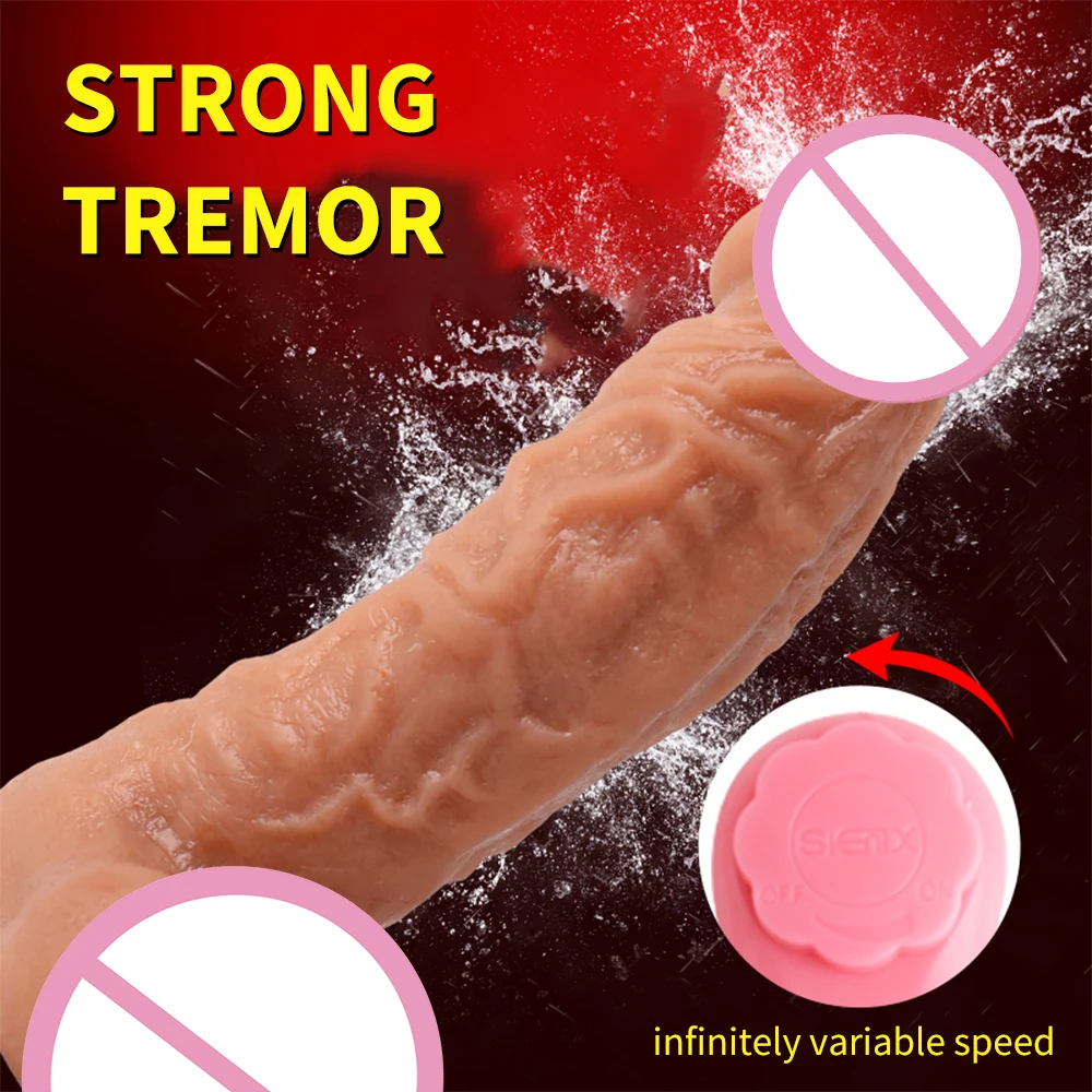 Tikroviškas Penis skirtas Moterims Didžiulis siurbtukas Tikroviškas Dildo Vibratorius G-Spot Vaginos Stimuliatorius Suaugusiųjų Sekso Žaislų Moterų Masturbator