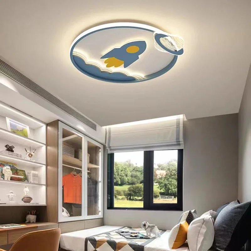 Šiuolaikinės Kūrybos Rožinė Mėlyna Orlaivių LED Lubų Šviesos, Miegamojo Gyvenimo Valgomojo Vaikų Kambario Darželio Koridoriaus Patalpų Šviestuvai
