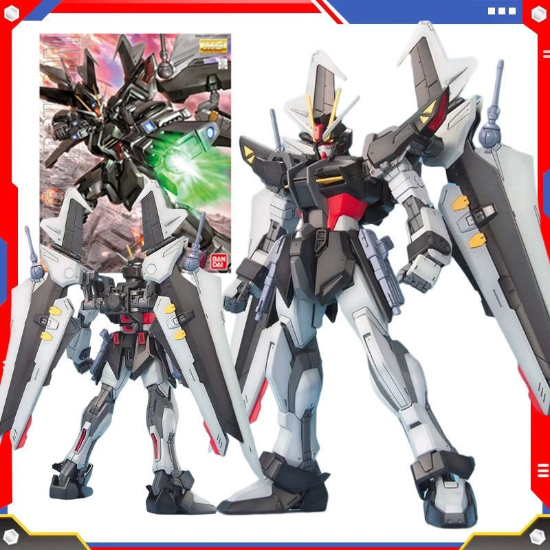 Bandai Originalus MG 1/100 Strike Noir Gundam Anime Veiksmų Skaičius, Surinkto Modelio Rinkinys Robotas Rinkti Hobis Žaislas Dovana Vaikams