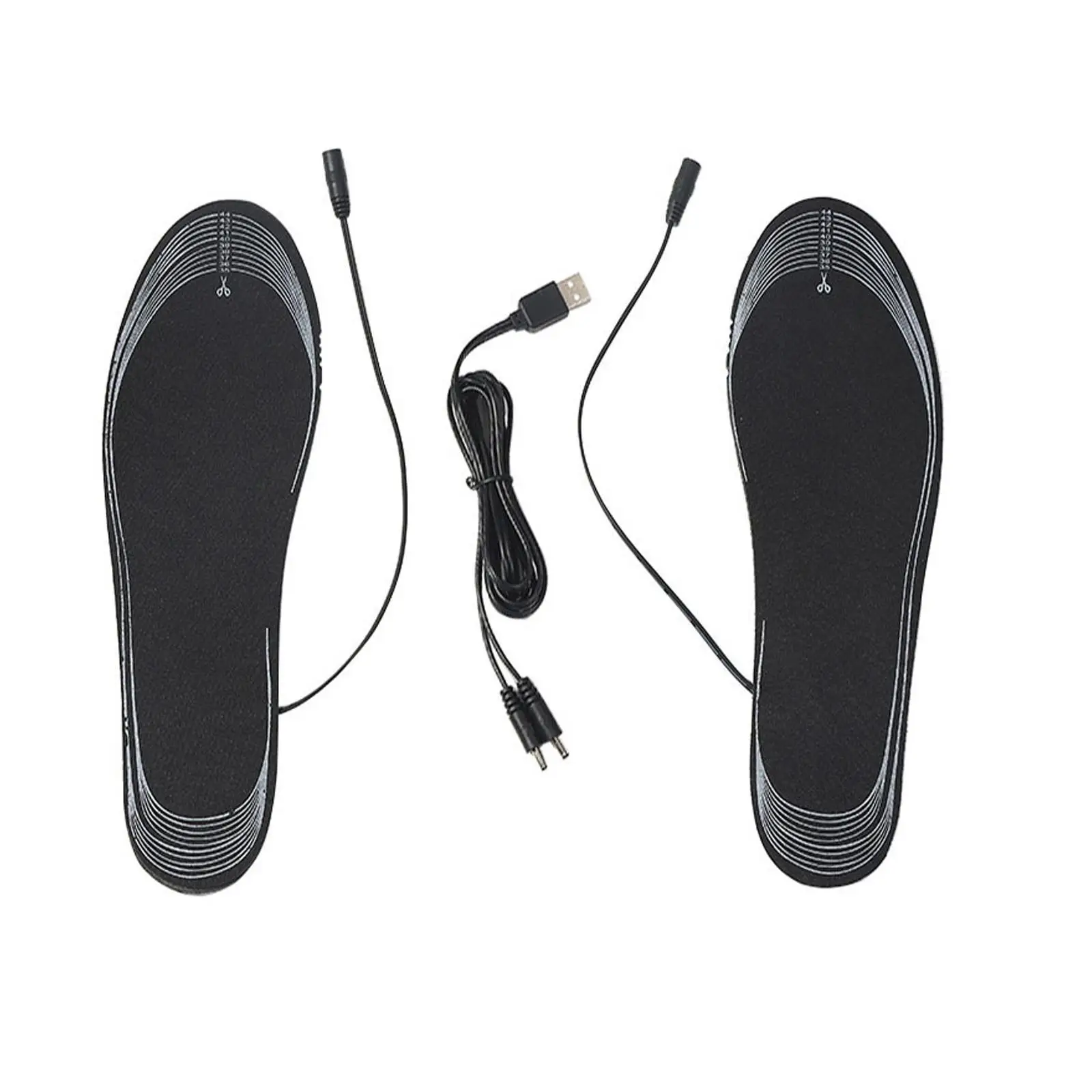 USB Elektra Šildomas Batų Vidpadžiai Kojų Šilčiau Kojinės Padas Žiemos Lauko Sporto Šildymas Žiemą Šiltą Pagalvę galima Skalbti Ir Supjaustyti
